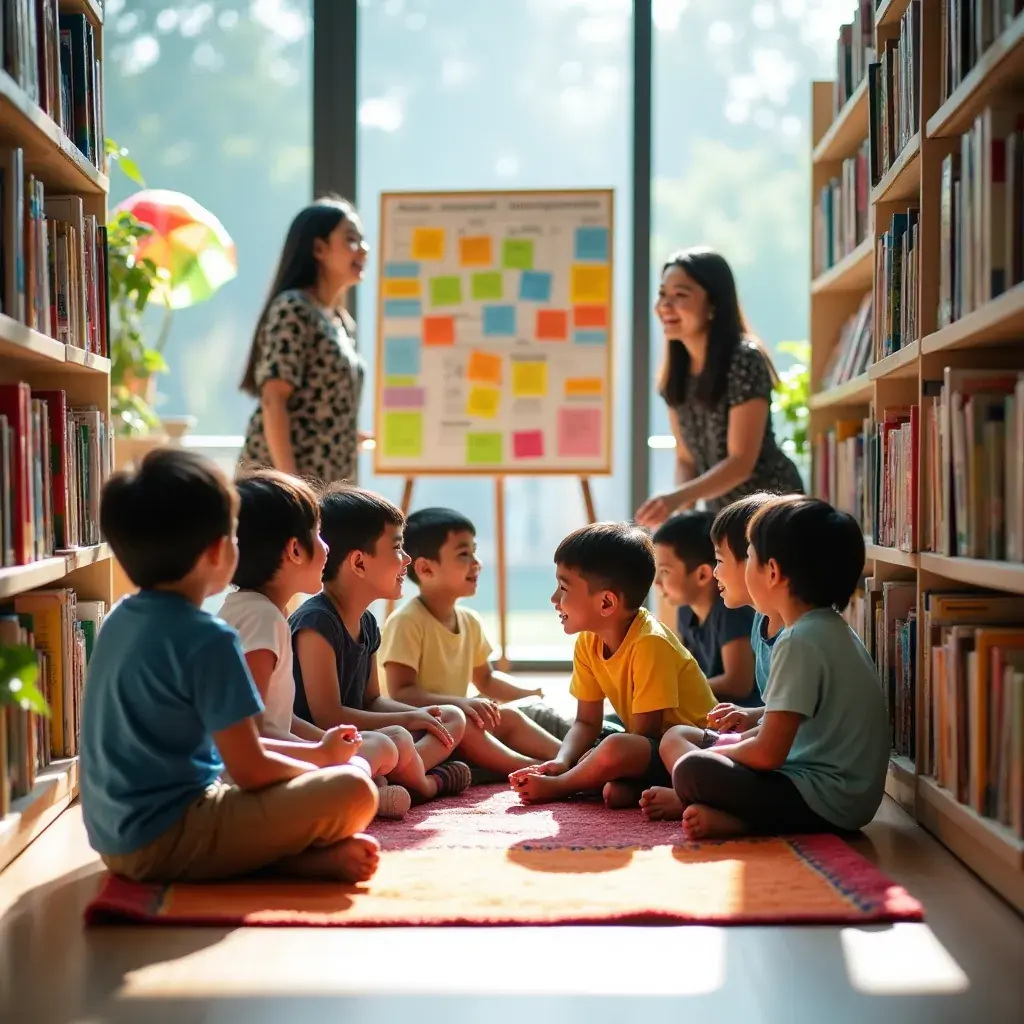 Modern office environment